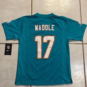 NWT NIKE Miami Dolphins Jaylen Waddle NFL Jersey Youth Medium MSRP $75